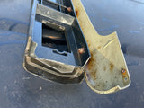 Daimler Jaguar XJ40 XJ6 Rear Bumper side section Right side SPARES OR REPAIRS
