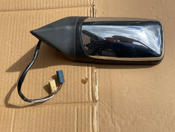 Daimler Jaguar XJ40 Door Wing Mirror Left side RHD with Chrome Cover 90-92 Models