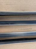 Jaguar X300 X308 XJ8 Stainless Chrome waist line seal set of four SWB (mixed used condition)
