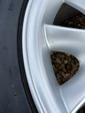 JAGUAR 17" X300 X308 XJ40 XJS XK8 Celtic Alloy wheels x4 17x8J 5x120.65 PCD MNC6116BA. Previously been refurbished, with Good Tyres.