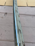 Daimler Jaguar XJ40 VDP rear centre bumper chrome piece 9.5/10 BEC24152