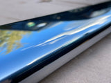 Daimler Jaguar XJ40 VDP rear centre bumper chrome piece 9.5/10 BEC24152