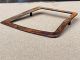 Jaguar XJ40 Burr Walnut Wood veneer left side dashboard vent surround