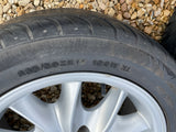 JAGUAR 17" X300 X308 XJ40 XJS XK8 Celtic Alloy wheels x4 17x8J 5x120.65 PCD MNC6116BA. Previously been refurbished, with Good Tyres.