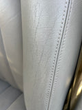 Daimler JAGUAR X300 X305 AGD OATMEAL Heated electric Leather Front Seat with Walnut Picnic Table left side