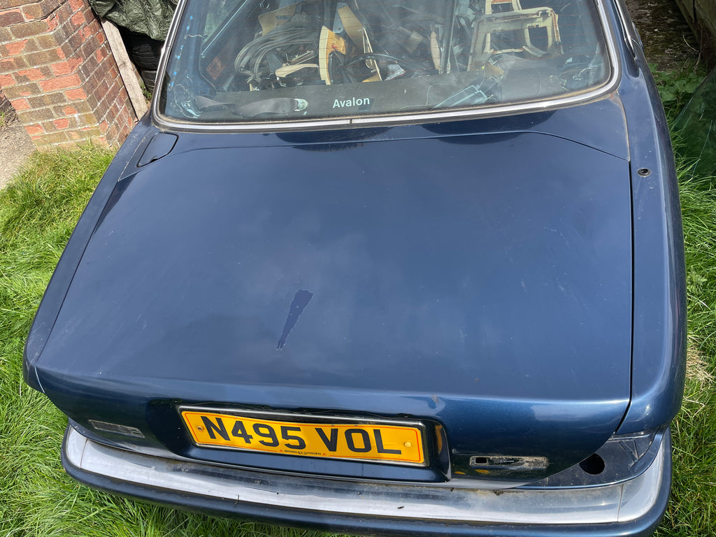 Jaguar X300 X308 Boot trunk lid JGE Sapphire Blue – Black Cherry