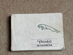 Jaguar XJ40 XJ6 1993 model year Owners Hand book Manual