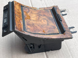 Daimler XJ40 Walnut Centre console Ash Tray Wood veneer Spares Or Repairs 3.2/4.0/6.0 90-94MY