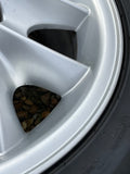 JAGUAR 17" X300 X308 XJ40 XJS XK8 Celtic Alloy wheels x4 17x8J 5x120.65 PCD MNC6116BA. Previously been refurbished, with Good Tyres.