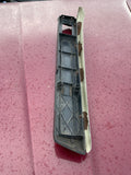 Jaguar XJ40 Rear Bumper Left side section, with Chrome