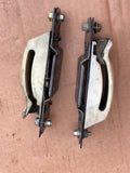 Jaguar XJ40 side Rear Bumper Brackets Mounts x2 Left & Right
