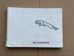 Jaguar XJ40 XJ6 91-92 3.2/ 4.0 Vehicle Care Handbook Manual JJM100205/20