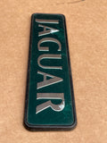 Jaguar X300 boot badge Green back with silver lettering