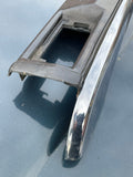 Jaguar XJ40 Rear Bumper Left side section, with chrome. Requires some repairs to the mounts.