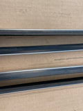 Jaguar X300 X308 XJ8 Stainless Chrome waist line seal set of four SWB (mixed used condition)