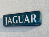 Jaguar X300 boot badge Green back with silver lettering