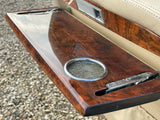 Daimler JAGUAR XJ40 93-94 AEM Magnolia Leather Front Seats Walnut Picnic Tables