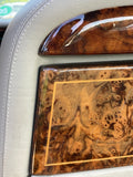 Daimler JAGUAR X300 X305 AGD OATMEAL Heated electric Leather Front Seat with Walnut Picnic Table left side
