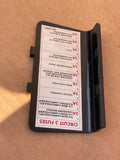 Daimler Jaguar XJ40 90-92 models Fusebox cover door lid DBC6529 (Circuit 3 fuses)