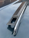 Jaguar XJ40 Rear Bumper Left side section, with chrome. Requires some repairs to the mounts.