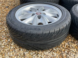 JAGUAR 17" X300 X308 XJ40 XJS XK8 Celtic Alloy wheels x4 17x8J 5x120.65 PCD MNC6116BA. Previously been refurbished, with Good Tyres.