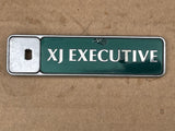 Jaguar X300 X308 XJ6 XJ Executive Trunk Boot Lid Badge Green & silver