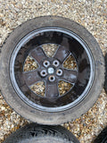 Jaguar X308 XJR XJ8 Anthracite Dark Grey 18” Penta Alloy wheels & Tyres x4