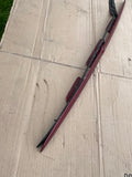 Jaguar X308 X300 boot chrome plinth trim painted CFS Carnival Red