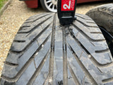 Jaguar X308 XJR XJ8 Anthracite Dark Grey 18” Penta Alloy wheels & Tyres x4