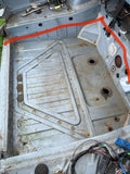 Jaguar XJ40 86-94 Trunk boot floor repair panel