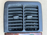 Jaguar X308 XJ8 97-2002 Rear Console Vent wort walnut veneer & cigar lighter 12v supply Undamaged GNC7890AA