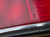 Daimler Jaguar X300 Sovereign 94-97 Rear Left & Right set Lamps Tail Lights with chrome surround