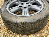 Jaguar X308 XJR XJ8 Anthracite Dark Grey 18” Penta Alloy wheels & Tyres x4