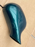 BMW Z3 E36 Right side Door mirror cover case metallic Green VGC