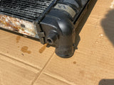 Jaguar XJ40 1993 only radiator using push fit oil cooler connections