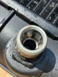 Jaguar XJ40 1993 only radiator using push fit oil cooler connections