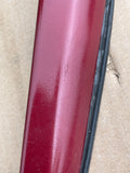 Jaguar X308 X300 boot chrome plinth trim painted CFS Carnival Red