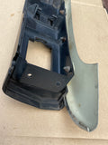 Daimler Jaguar VDP XJ40 Left side front bumper side section with chrome
