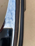 Daimler Jaguar VDP XJ40 Left side front bumper side section with chrome