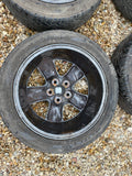 Jaguar X308 XJR XJ8 Anthracite Dark Grey 18” Penta Alloy wheels & Tyres x4