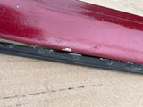 Jaguar X308 X300 boot chrome plinth trim painted CFS Carnival Red
