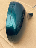 BMW Z3 E36 Right side Door mirror cover case metallic Green VGC