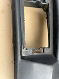 Daimler Jaguar VDP XJ40 Left side front bumper side section with chrome