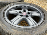 Jaguar X308 XJR XJ8 Anthracite Dark Grey 18” Penta Alloy wheels & Tyres x4