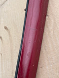 Jaguar X308 X300 boot chrome plinth trim painted CFS Carnival Red