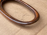 Jaguar X308 XJ8 V8 right front door upper walnut Wood Veneer capping
