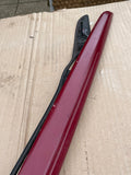Jaguar X308 X300 boot chrome plinth trim painted CFS Carnival Red