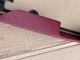 Jaguar X308 X300 boot chrome plinth trim painted CFS Carnival Red