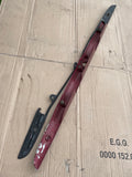 Jaguar X308 X300 boot chrome plinth trim painted CFS Carnival Red