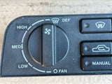 Daimler Jaguar XJ40 VDP 93-94 heating fans AIR CON climate control panel heater DBC11816